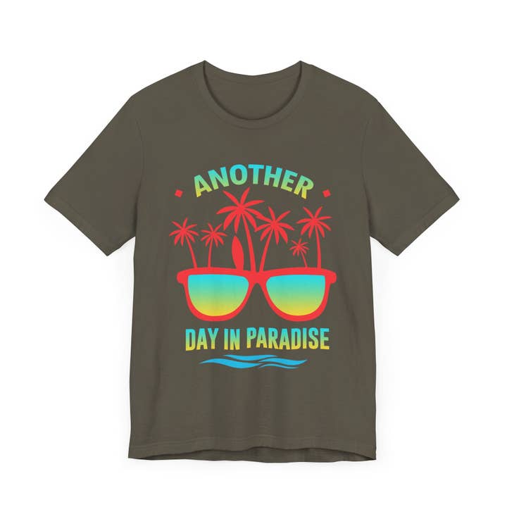 RC'nSONS - Wholesale Screen Printed T-Shirt - Unisex - Another Day In Paradise Unisex Tee19