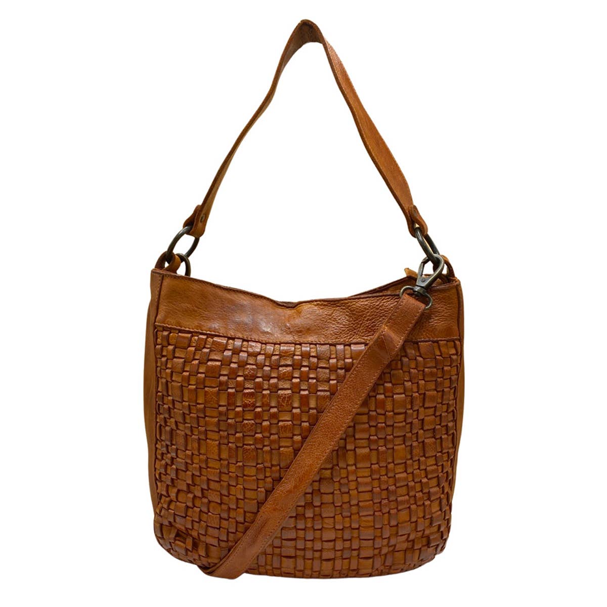 Arrigo - Wholesale Shoulder Bag - Women's - Arrigo Leather Shoulder Bag Made Of Supple Braided Leather29