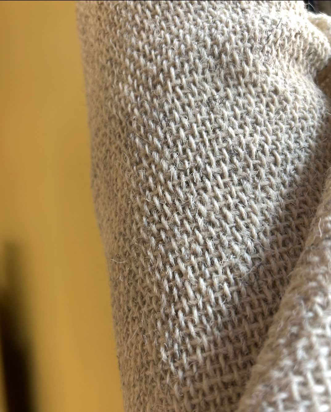 Sustainable Rope Ltd – wholesale Fabric – 100% Swaledale Wool Natural Fabric - 12.5 Open Weave1