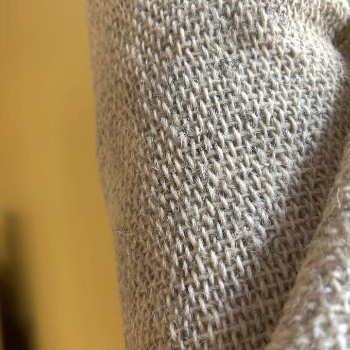 Sustainable Rope Ltd - Wholesale Fabric - 100% Swaledale Wool Natural Fabric - 12.5 Open Weave1