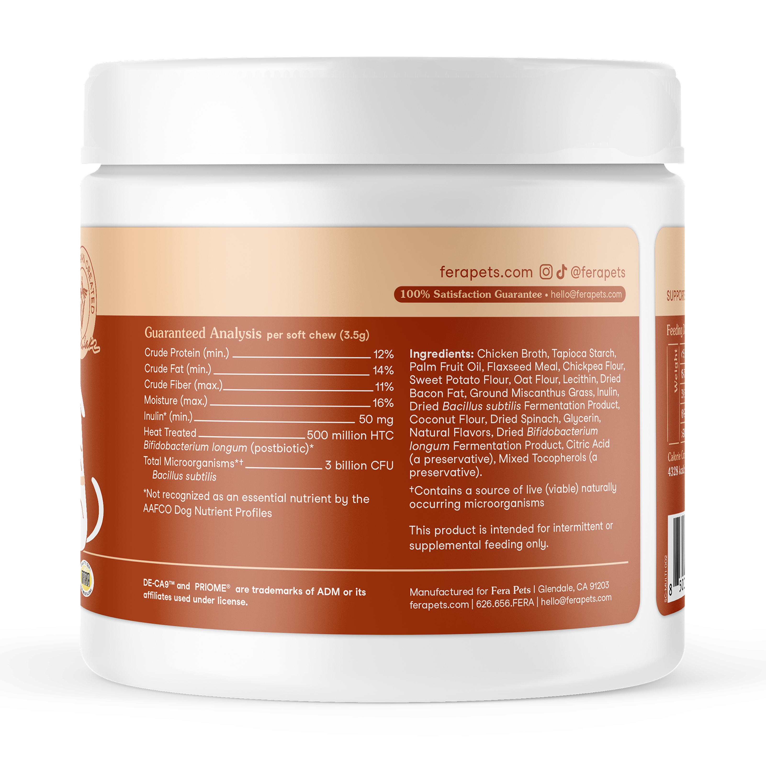 Fera Pets - Wholesale Pet Supplement - Dog - Probiotic Soft Chews for Dogs2