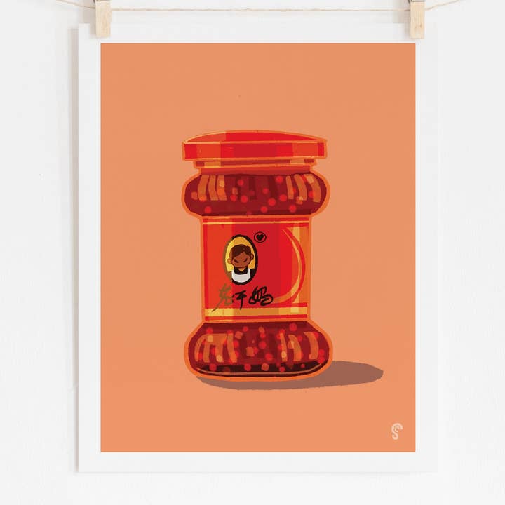 Chili Oil Kunstdruck für den Großhandel von SHAWNA CHAN