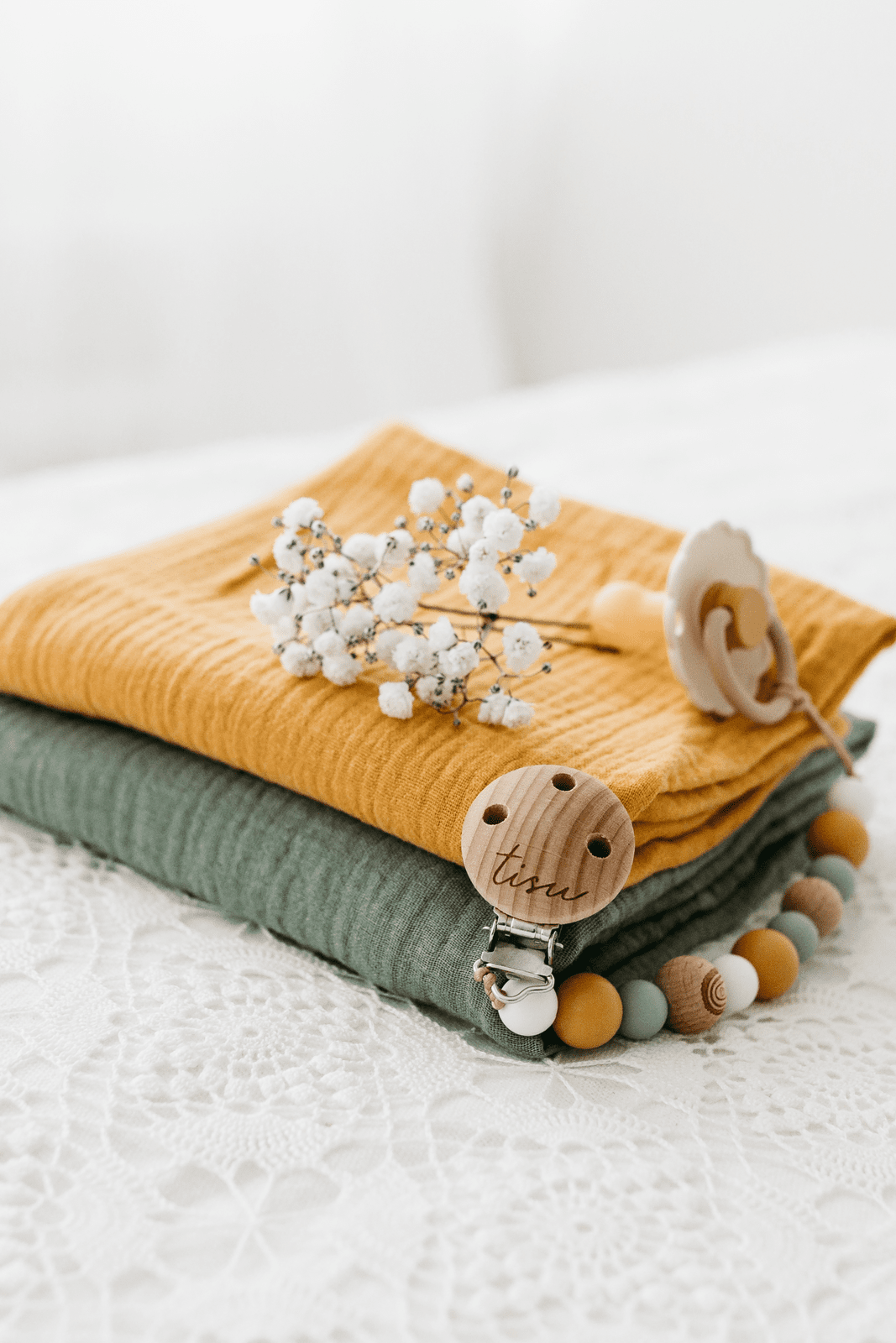 TISU - Wholesale New Mom Gift Box/Set - TISU diaper cake, Beige4