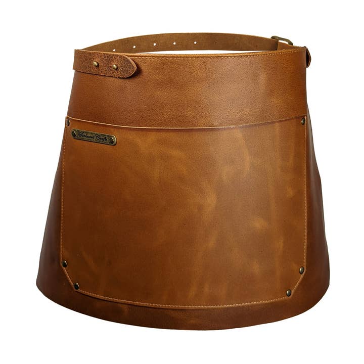 Kort midja Klassiskt Läderförkläde för wholesale av Stalwart Crafts