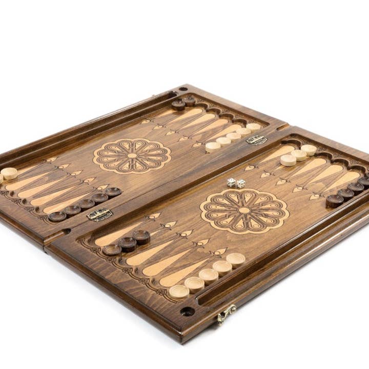 Hrachya Ohanyan - Wholesale Board Game - Backgammon rocoсo classic 24" x 24" x 2"2
