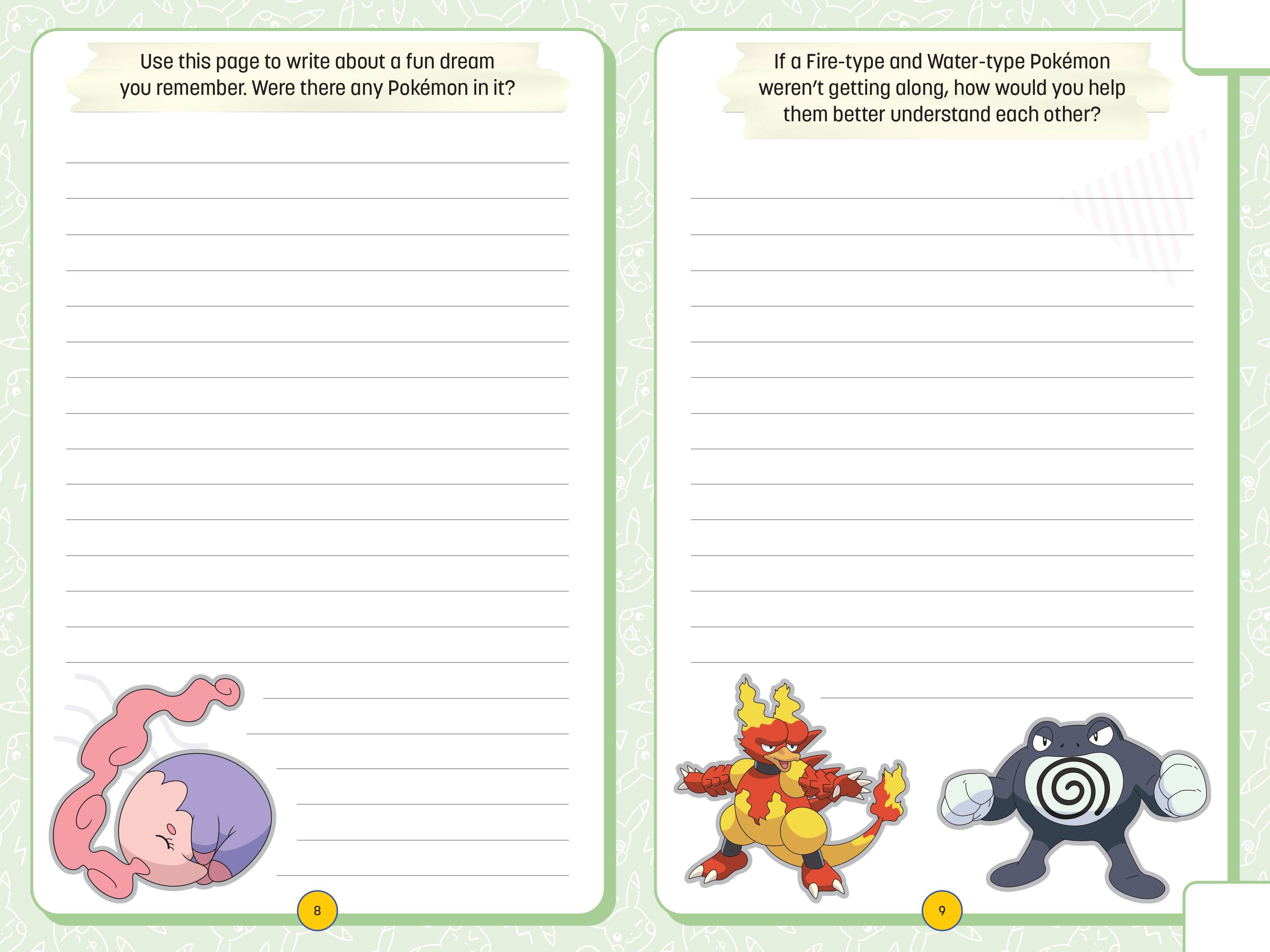 Insight Editions - #1 Pop Culture Publisher - Wholesale Notebook - Pokémon: My Super Awesome Pokémon Journey Notebook3