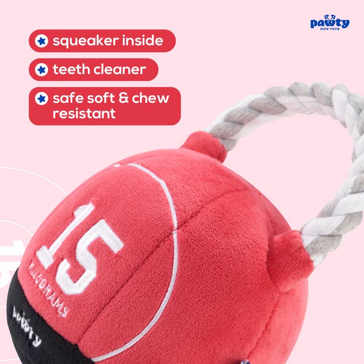 PAWTY Dog Toys - Wholesale Pet Rope Toy - Dog - Kettlebell Tug Rope Interactive Toy