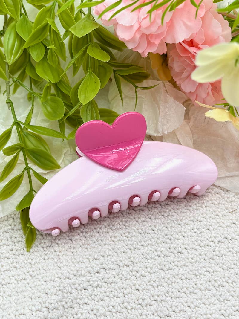 Pink 13 cm hair clip YH57 for wholesale on Faire3