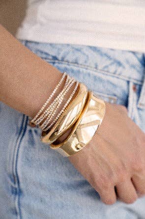 Ettika - Wholesale Bangle Bracelet - Dreamy Dome Bangle2