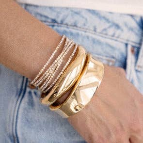 Ettika - Wholesale Bangle Bracelet - Dreamy Dome Bangle2