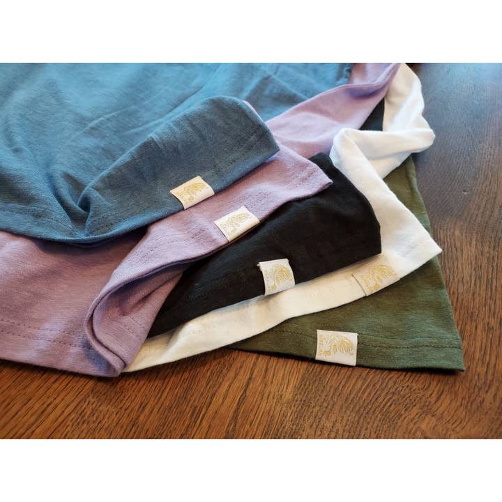 Aurelian Hemp - Wholesale T-Shirt - Unisex - Green Mountain Hemp T-Shirt | 55% Hemp, 45% Organic Cotton