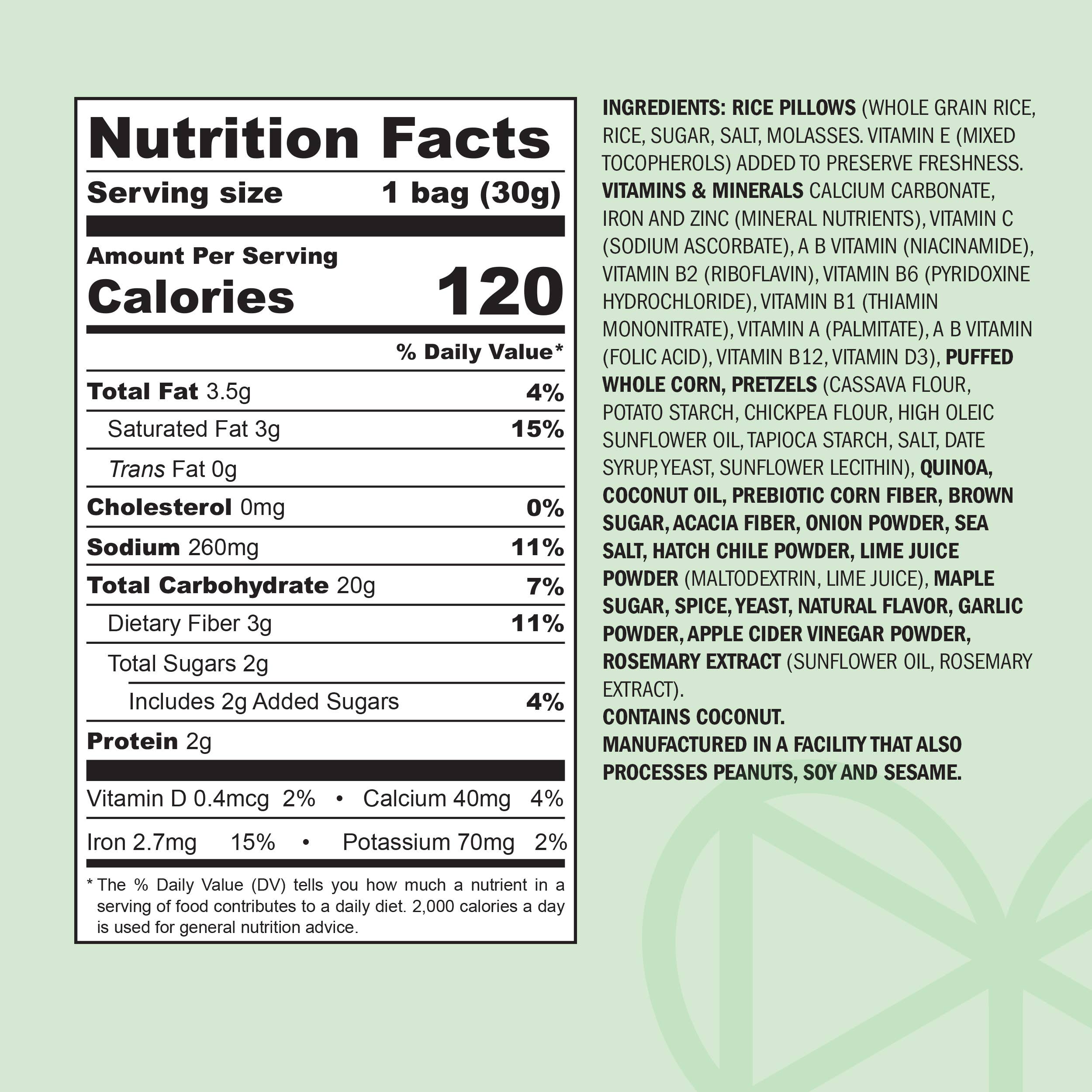 MARIMIX Crunch-Baked Snackmix - Wholesale Pretzels - Hatch Chile Lime - Single Serve2