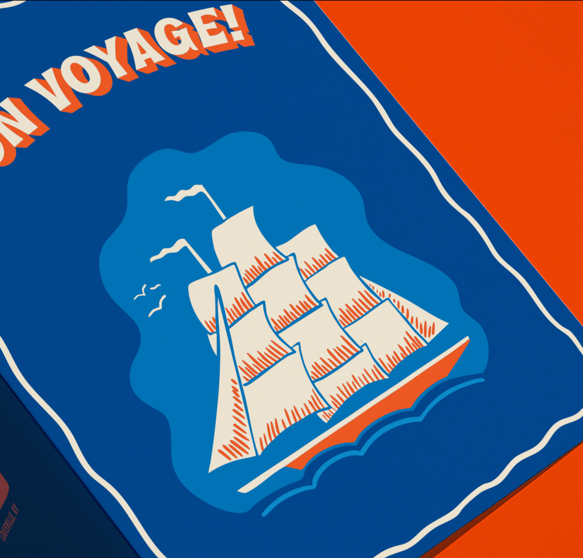 Good Time Goods - Wholesale Everyday Greeting Card - "Bon Voyage" Greeting Card1