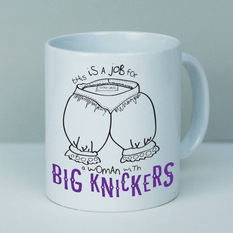 Afewhometruths – wholesale Coffee mug – Big Knickers Woman Power Mug2