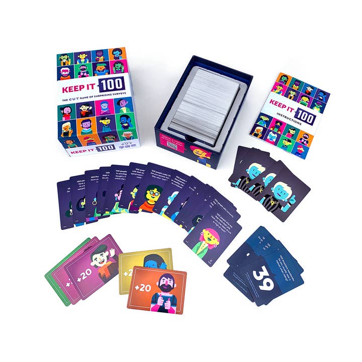 Bubblegum Stuff UK - Venta al por mayor Juegos de cartas - Keep It 100 | Juego de Cartas Brutalmente Honesto | Juego de Fiesta Viral6