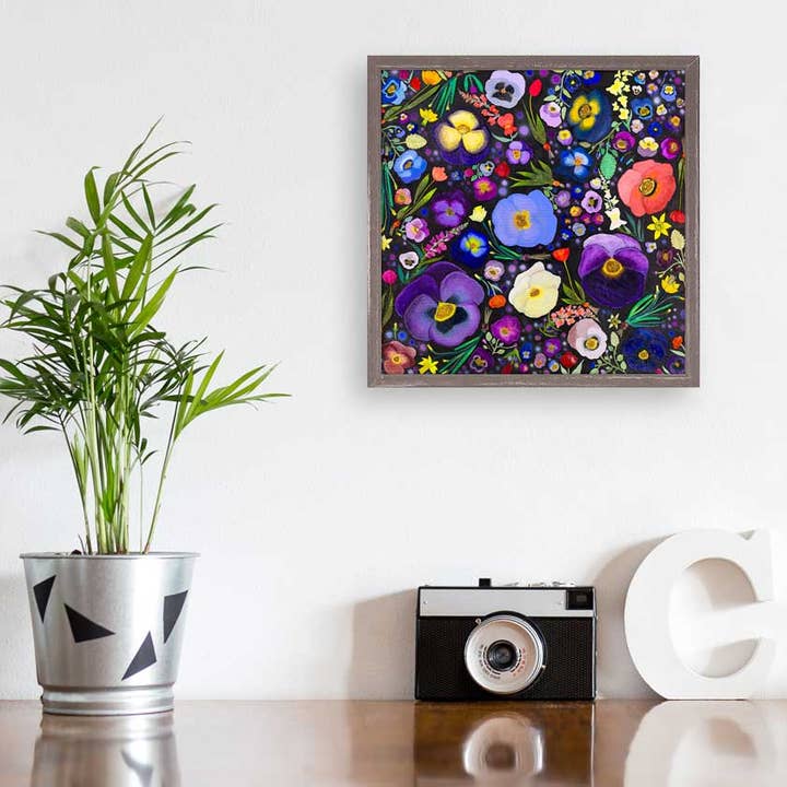 Winter Gardens Mini indrammet lærred for engroshandel hos GreenBox Art