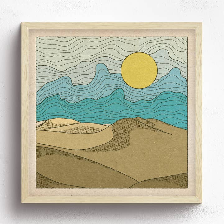 Impressão Big Sky por atacado de SheeleyCo