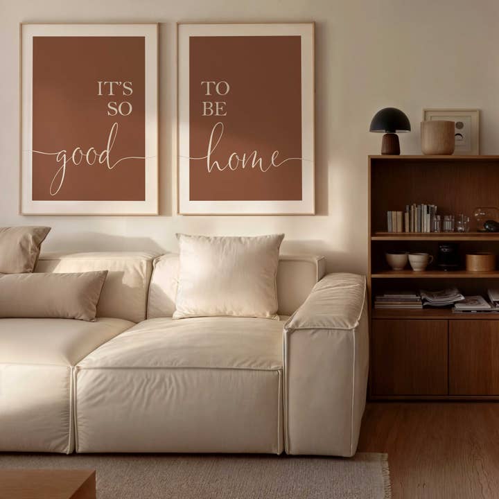It's So Good To Be Home Prints Set for wholesale by D'LUXE PRINTS