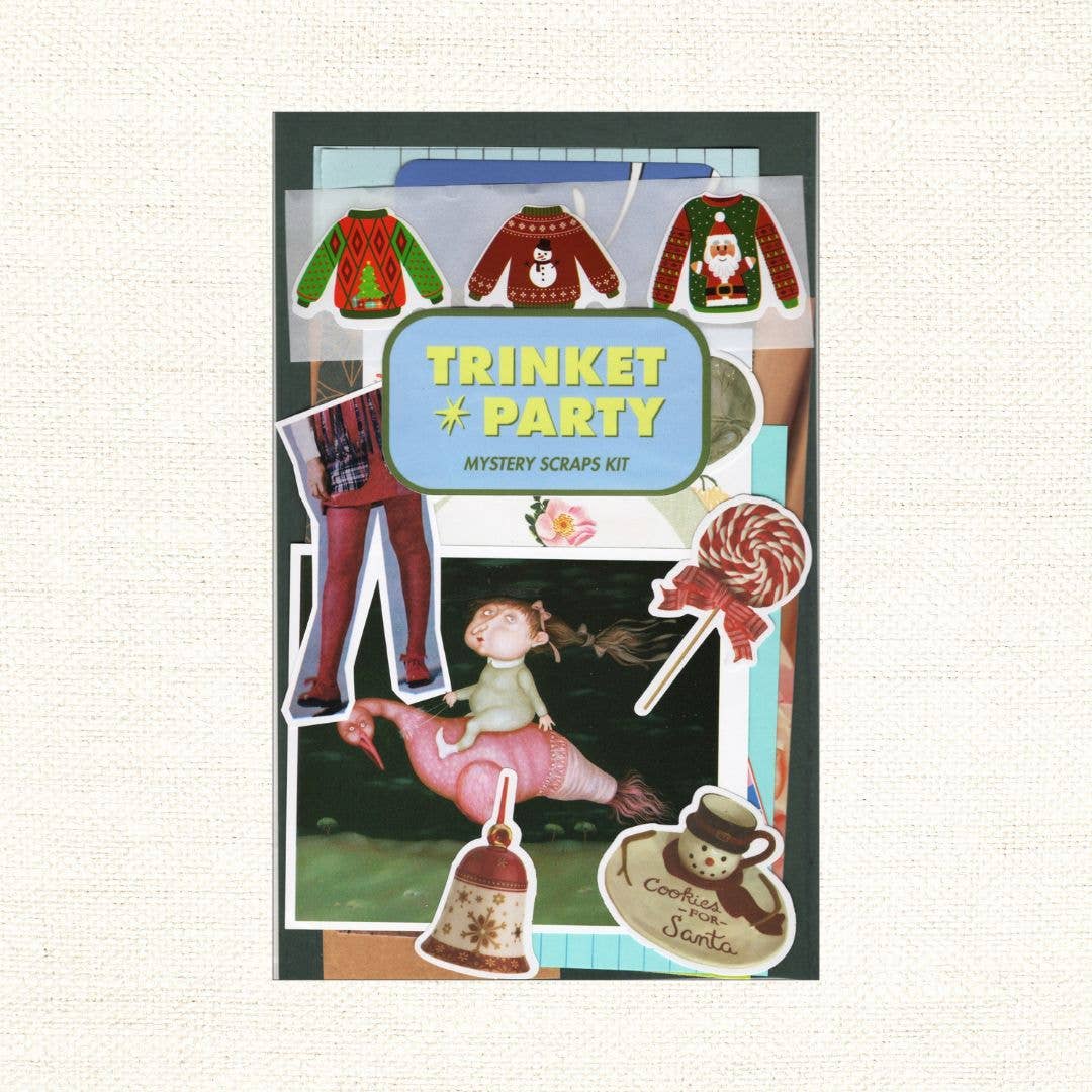 Trinket Party - Wholesale Scrapbooking Kit - Mystery Scraps Kit