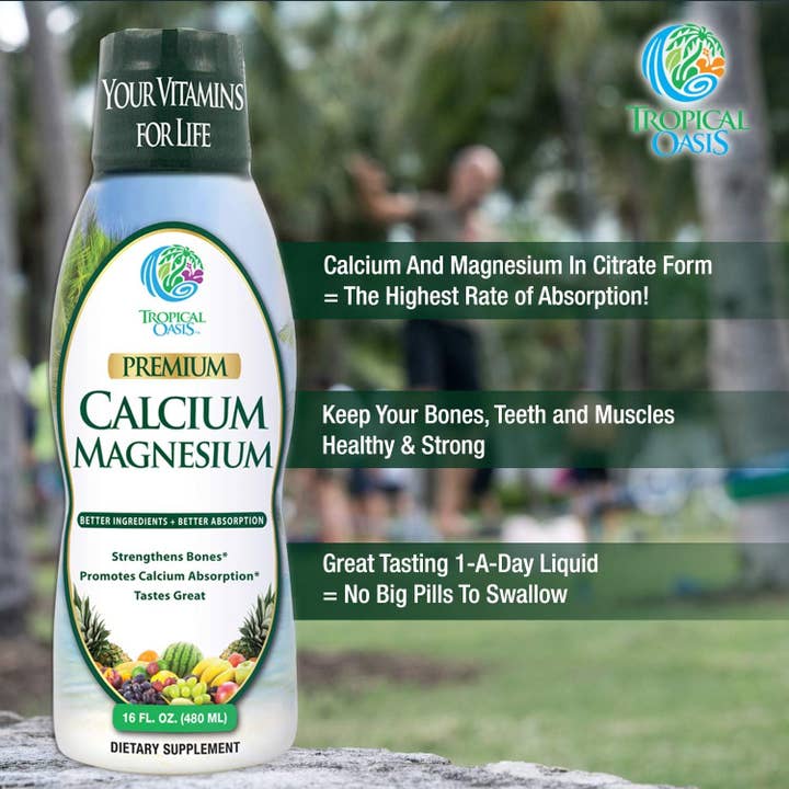 Aji Dulce Market - Wholesale Oral Supplement/Vitamin - Liquid Calcium & Magnesium