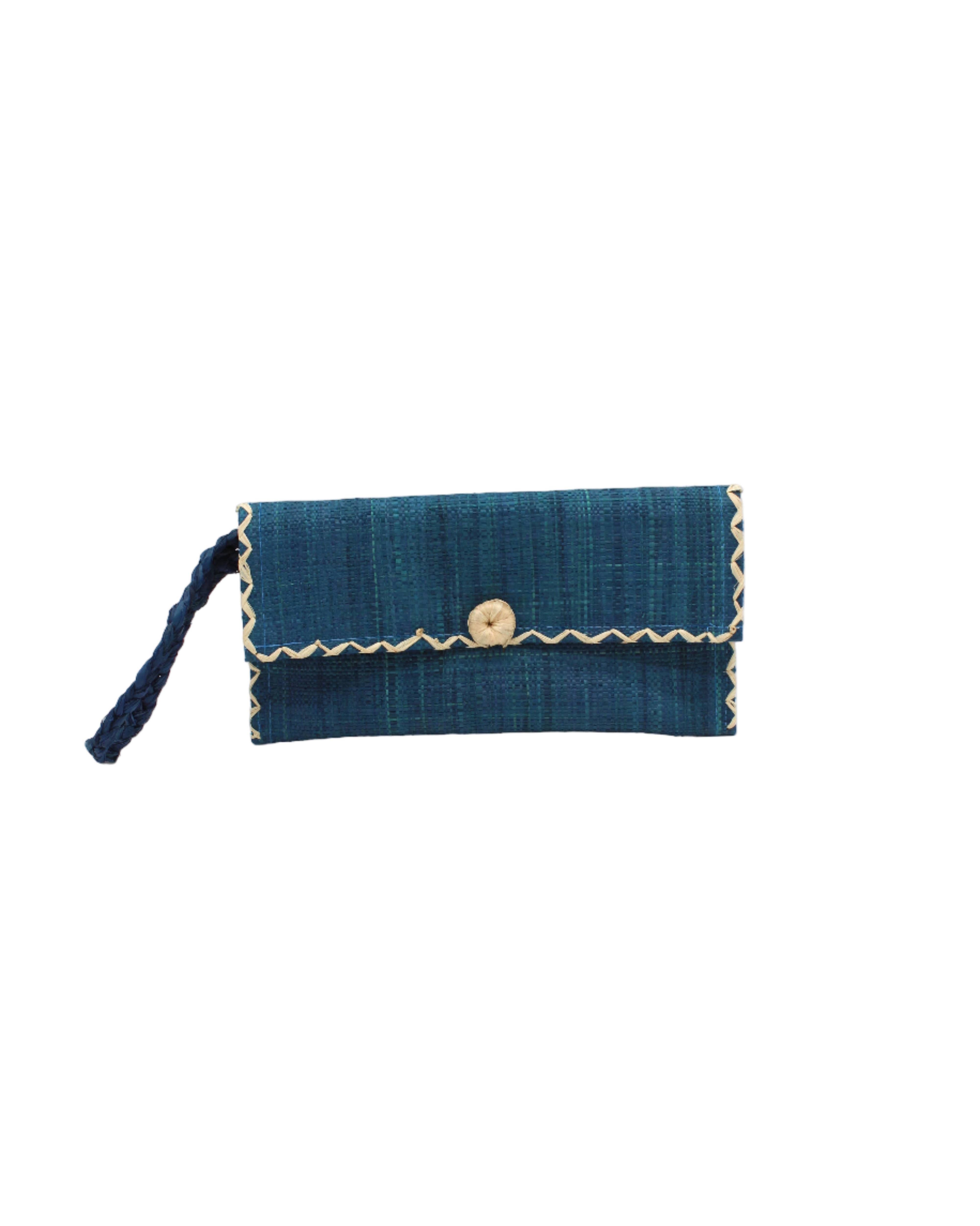 Shebobo – wholesale Clutch bag – women's – ChiChi Straw Envelope Clutch Purse Wristlet Bag7