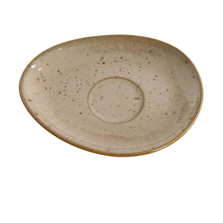 Platillo de 6"x4 1/2", porcelana ágata esmaltada para venta al por mayor de EcoQuality