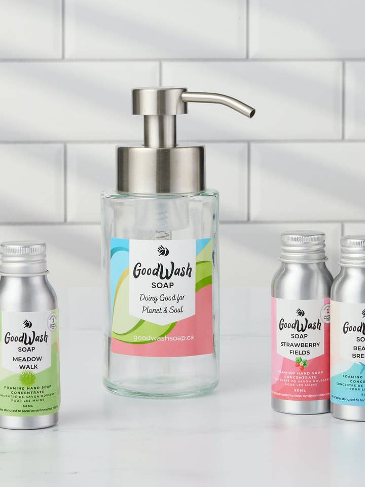 Foaming Hand Soap Starter Kit for wholesale by Goodwash Soap