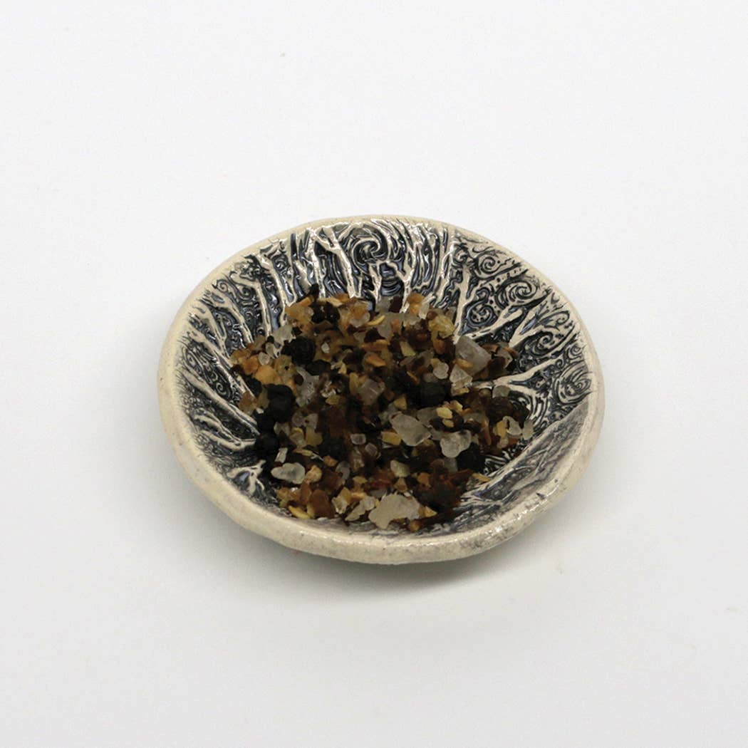 Walton Clay Studio - Wholesale Decorative Plate/Dish/Bowl - Pottery Dish Bowl - Tree Moon4