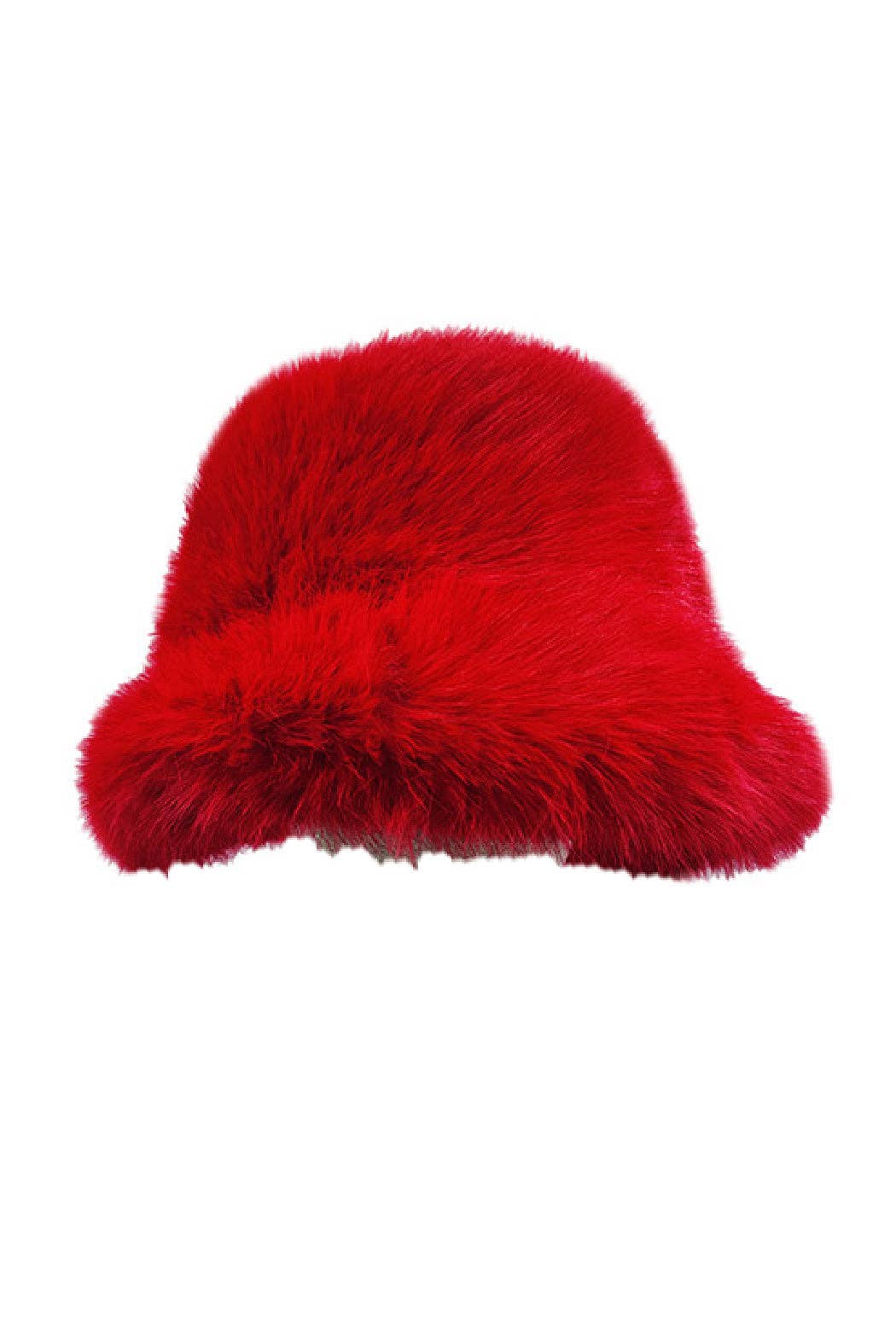 Embellish Your Life - Vente Bob – femme - Chapeau seau en fausse fourrure Fuzzy5