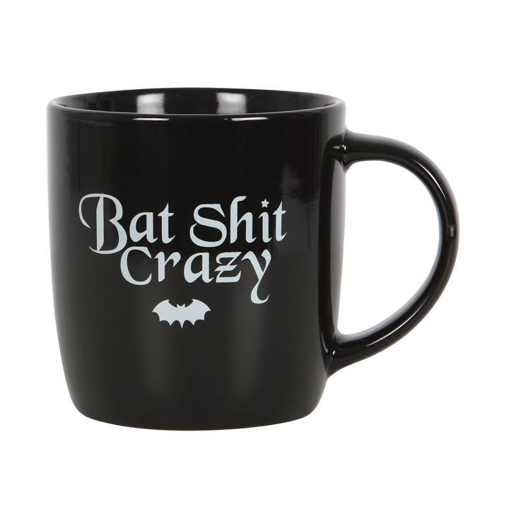 Something Different Wholesale - Wholesale Coffee Mug - Bat Shit Crazy Gothic Mug