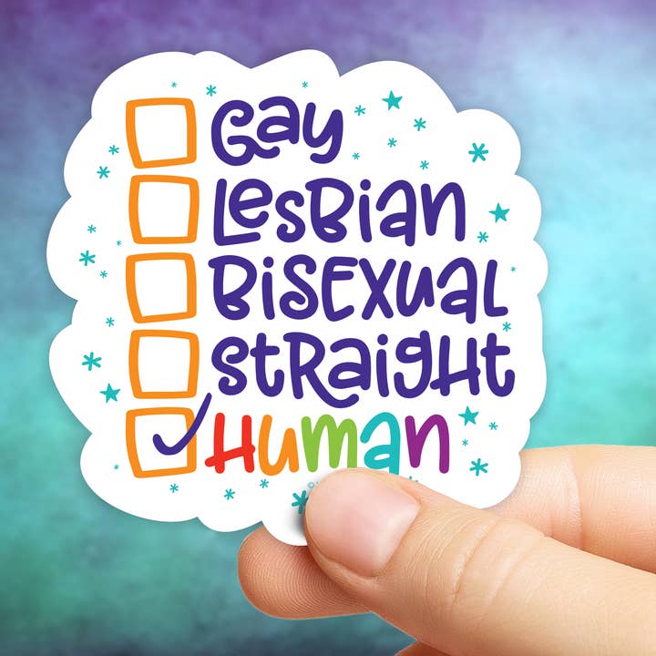 Menselijke sticker voor wholesale door Uniquely Inviting