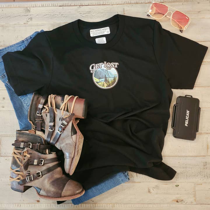 100% Recycled Tee - Get Lost for wholesale by Wild Women Wander