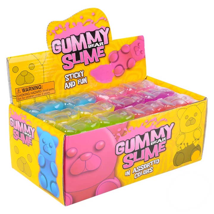 Gummy Bear Slime 3.25 Halloween for wholesale by Buddha Yoga