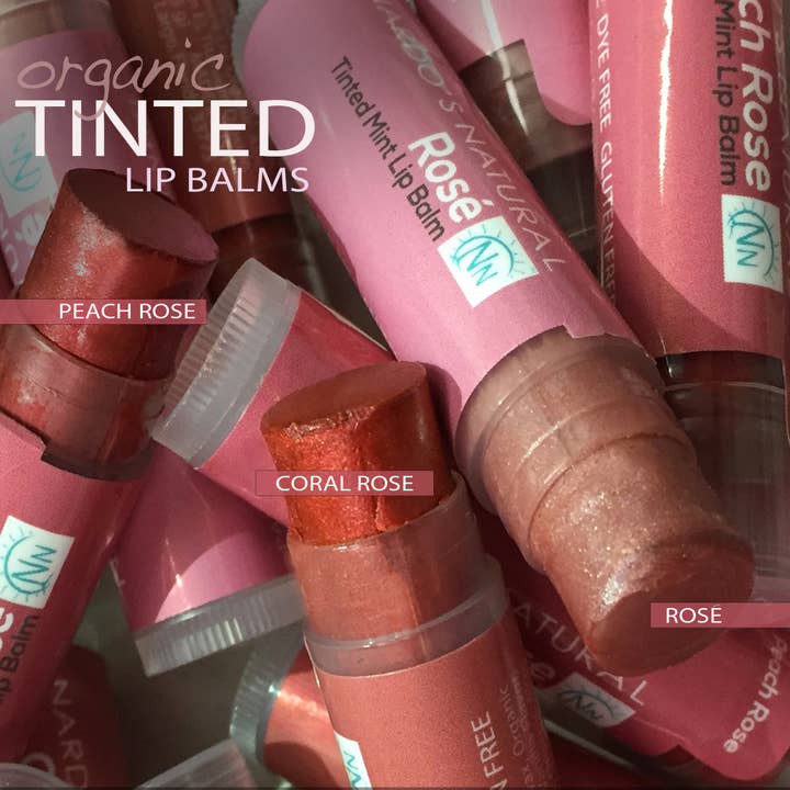 Nardo’s Natural Organic Skin Care - Wholesale Lip Balm - Tinted Lip Balms5