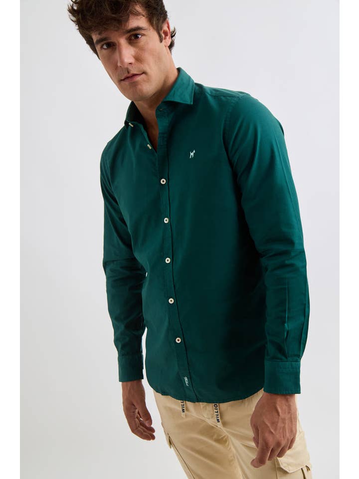 williot - Wholesale Button Down Shirt - Men's - Micropiqué Shirt14