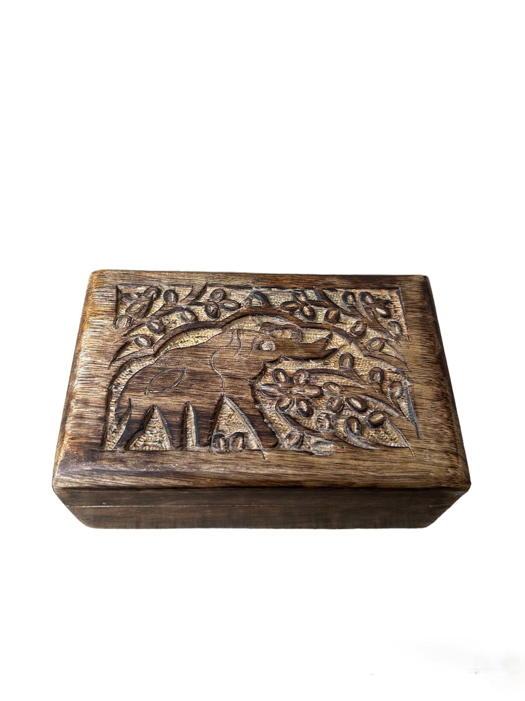 Hopes Unlimited - Vente Boîte/rangement à bijoux - Boîte à bibelots éléphant en solde2