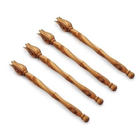 Carré Olive Wood - Wholesale Kitchen Tool/Gadget - Olive Wood Olive pick2