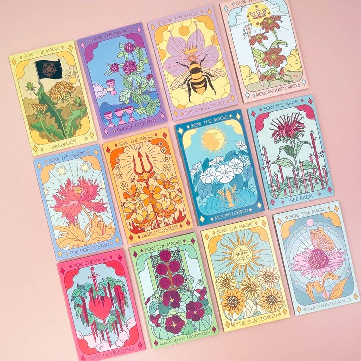 Sow the Magic - Wholesale Plant Seeds - Flower Bundle Garden + Gift Collection