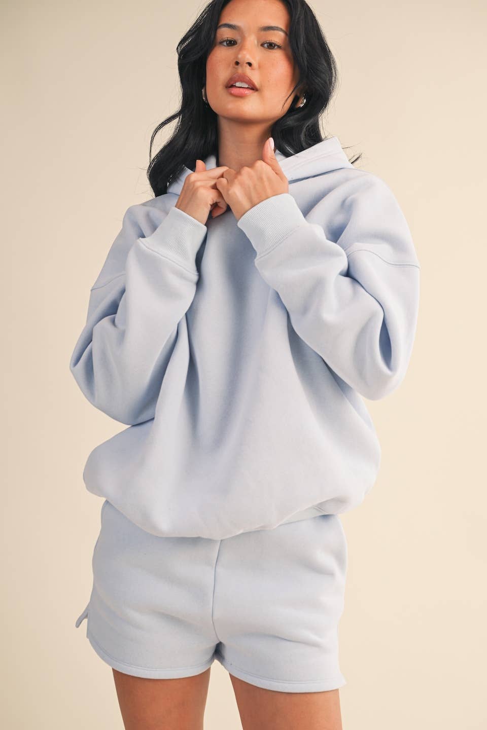 KIMBERLY C – Engroshandel Hoodie – Kvinder – Cozy Fleece oversize pullover hættetrøje31