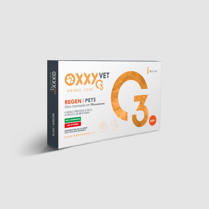 OxxyO3 VET - Wholesale Pet Supplement - Cat/Dog - Regen Pets 800IP 5x5ml