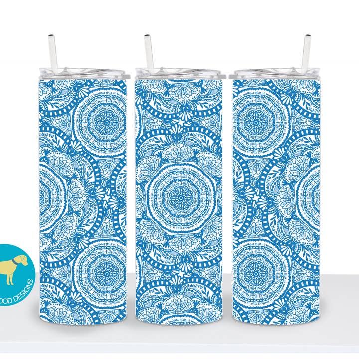 Cuss Word Swear Word Collage 20 oz. Tumbler for wholesale by Barleywood Designs