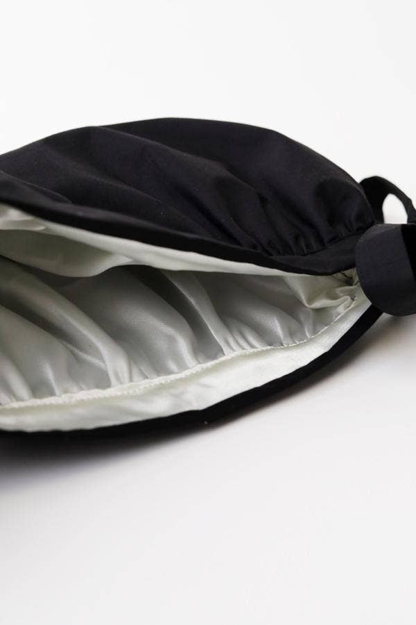 Women's Satin-Lined Scrub Cap - Black for wholesale on Faire2