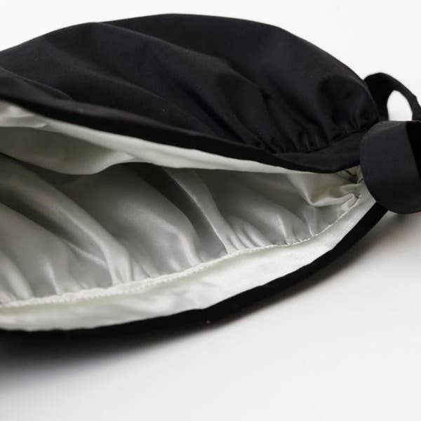 Women's Satin-Lined Scrub Cap - Black for wholesale on Faire2