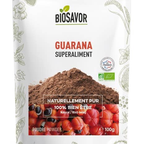 BioSavor - Wholesale Protein/Superfood Powder - Organic Guarana Powder 100 g
