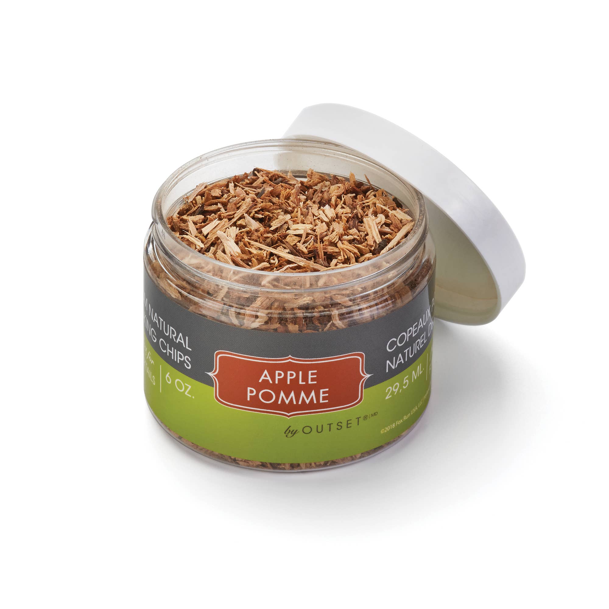 Fox Run Brands - Wholesale BBQ-saus - Outset ovengedroogde natuurlijke appelrookchips, 6 ons7