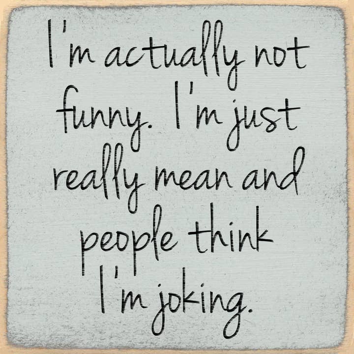 4X4-249 Actually Not Funny for wholesale by Gar Wholesale Inc.