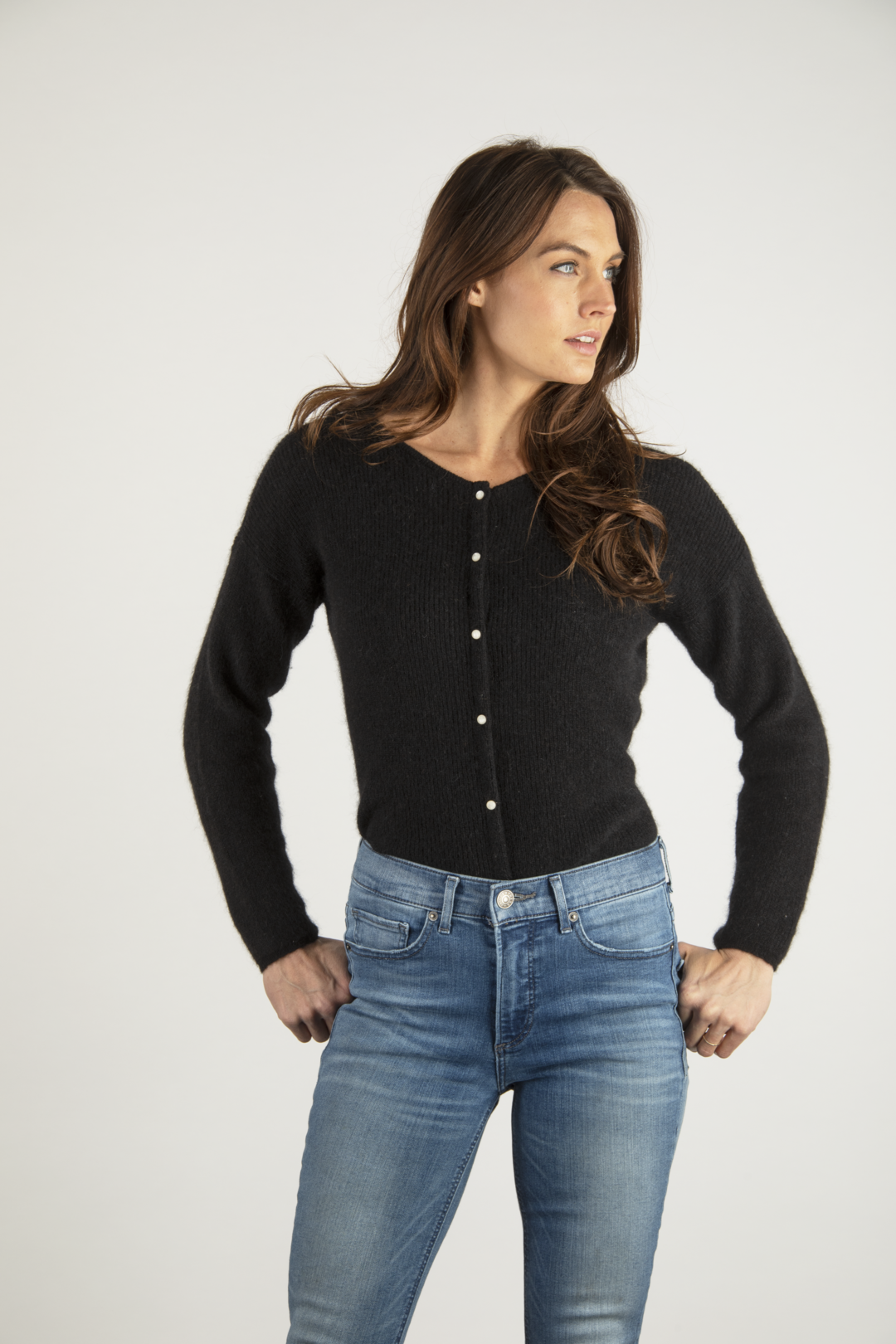 Joyride Supply - Wholesale Cardigan - Women's - 100% Cashmere - Maud Cardigan1