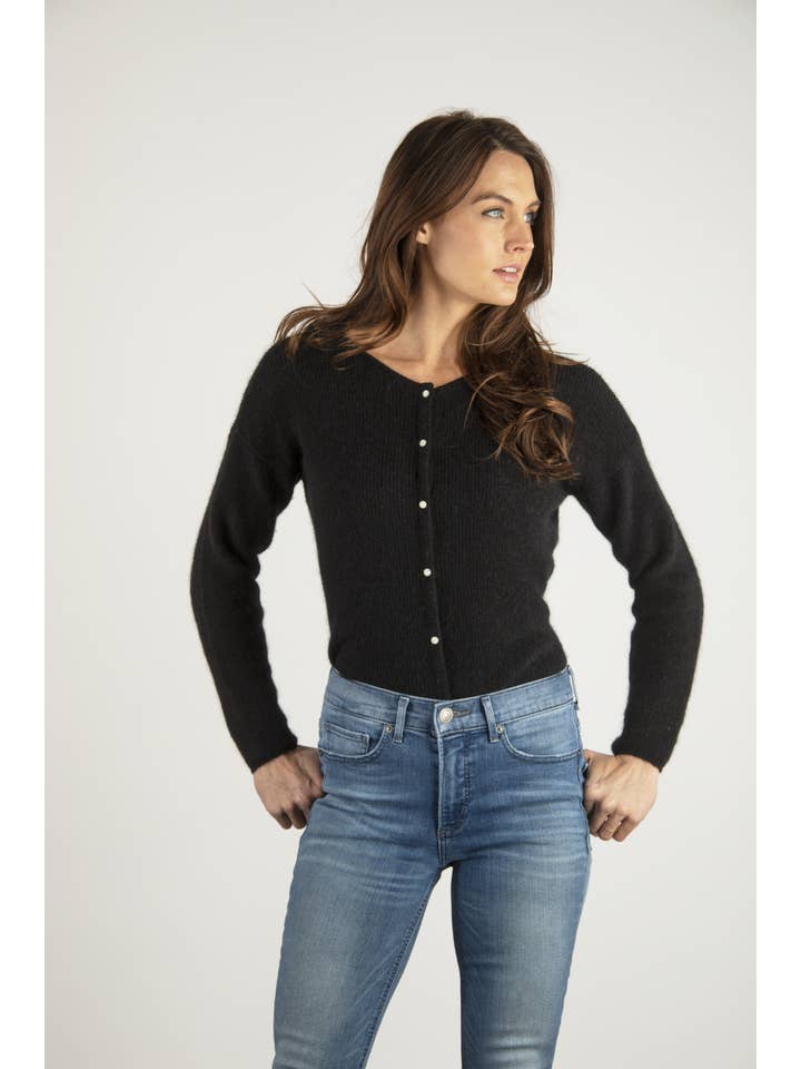 Joyride Supply - Wholesale Cardigan - Women's - 100% Cashmere - Maud Cardigan1