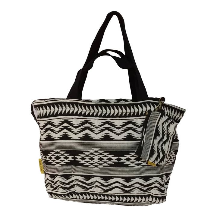 Mycha Ibiza - Sac de plage - Noir - Myc220005 pour la vente par Mycha Ibiza