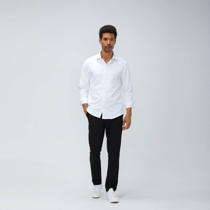 Men's AeroZero Dress Shirt - White 2.0 for wholesale on Faire